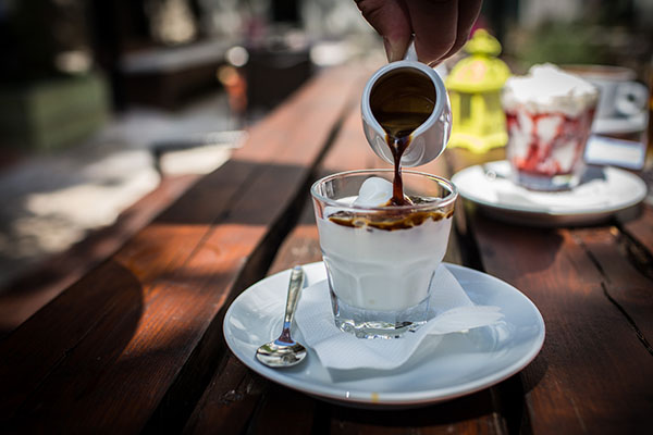 Afogato - espresso sa sladoledom